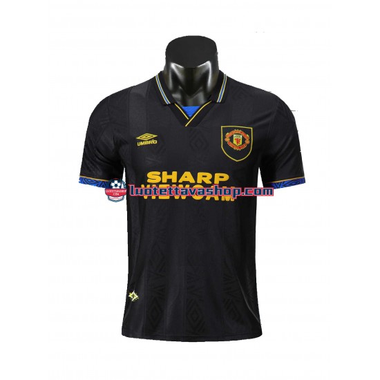 Miehet Manchester United Retro 1994 Lyhythihainen Fanipaita ,Vieras