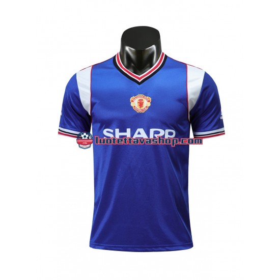 Miehet Manchester United Retro 1985 Lyhythihainen Fanipaita ,Kolmas