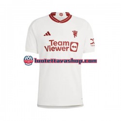 Miehet Manchester United 2023-2024 Lyhythihainen Fanipaita ,Kolmas