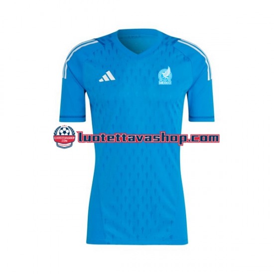 Miehet Meksiko Maalivahdin 2022 Lyhythihainen Fanipaita ,Vieras