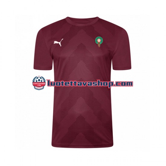 Miehet Marokko Maalivahdin 2022 Lyhythihainen Fanipaita ,Koti