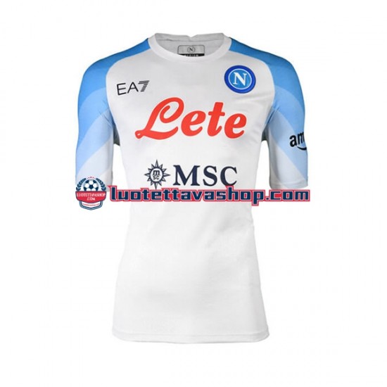 Miehet Napoli 2022-2023 Lyhythihainen Fanipaita ,Vieras