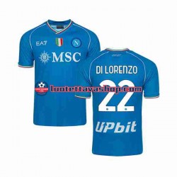 Miehet Napoli DI LORENZO 22 2023-2024 Lyhythihainen Fanipaita ,Koti