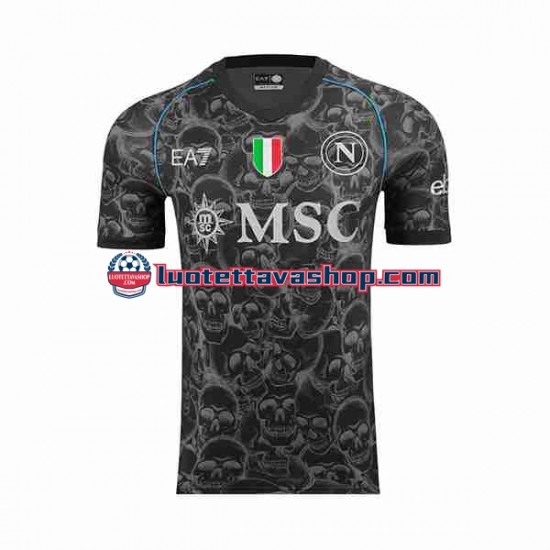 Miehet Napoli Halloween 2023-2024 Lyhythihainen Fanipaita ,Koti