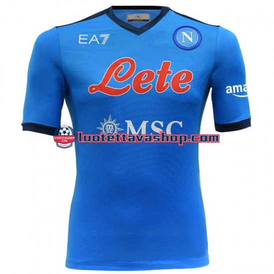 Miehet Napoli 2021-2022 Lyhythihainen Fanipaita ,Koti