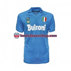 Miehet Napoli Retro 1987 1988 Lyhythihainen Fanipaita ,Koti