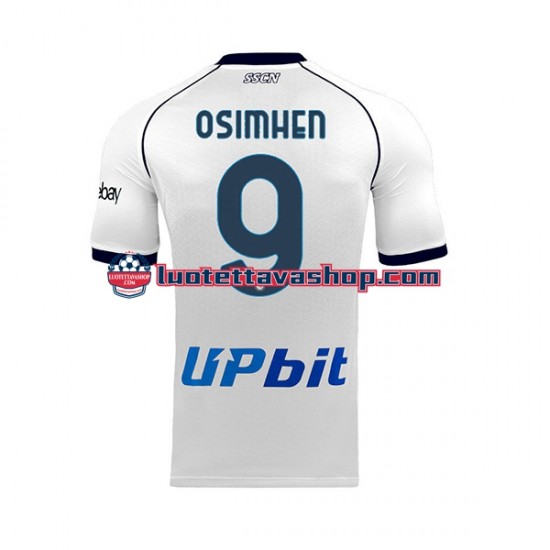Miehet Napoli OSIMHEN 9 2023-2024 Lyhythihainen Fanipaita ,Vieras