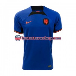 Miehet Alankomaat Memphis 10 World Cup 2022 Lyhythihainen Fanipaita ,Vieras