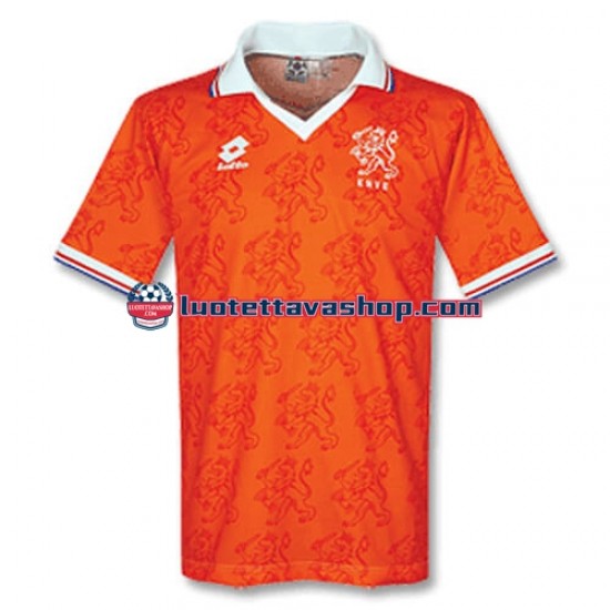 Miehet Alankomaat Retro 1996 Lyhythihainen Fanipaita ,Koti