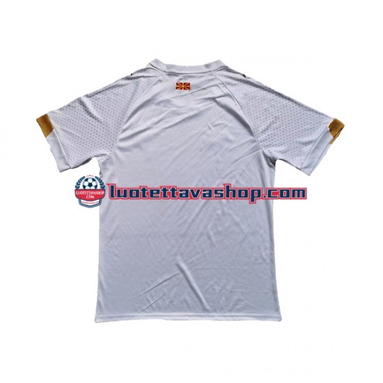 Miehet Pohjois-Makedonia 2023 Lyhythihainen Fanipaita ,Vieras