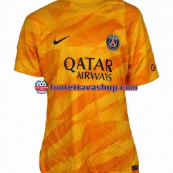 Miehet Paris Saint-Germain Maalivahdin 2023-2024 Lyhythihainen Fanipaita ,Vieras