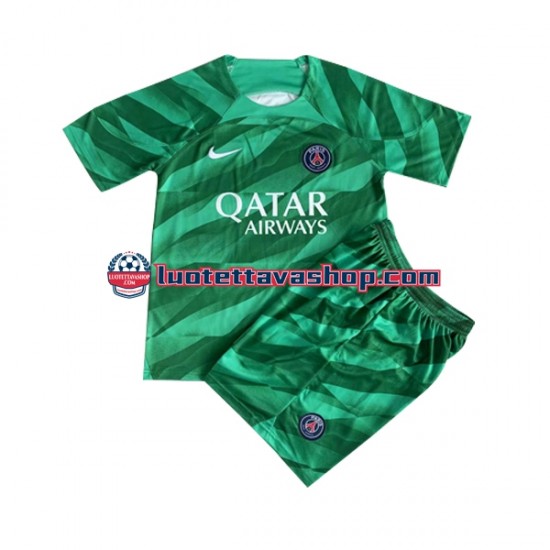Lapset Paris Saint-Germain Maalivahdin 2023-2024 Lyhythihainen Fanipaita ,Koti