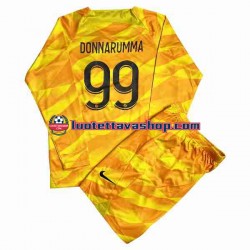 Lapset Paris Saint-Germain Maalivahdin DONNARUMMA 99 2023-2024 Pitkähihainen Fanipaita ,Vieras