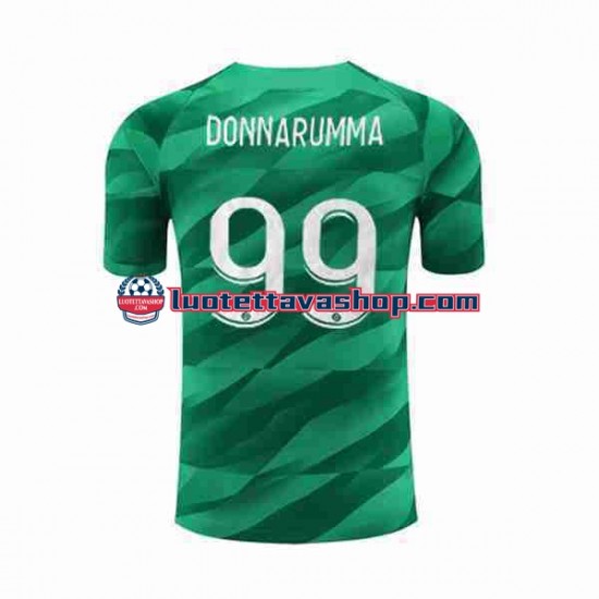 Miehet Paris Saint-Germain Maalivahdin Donnarumma 99 2023-2024 Lyhythihainen Fanipaita ,Koti