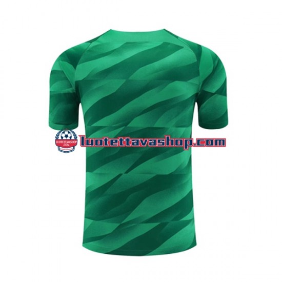 Miehet Paris Saint-Germain Maalivahdin 2023-2024 Lyhythihainen Fanipaita ,Koti