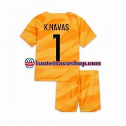 Lapset Paris Saint-Germain Maalivahdin K.NAVAS 1 2023-2024 Lyhythihainen Fanipaita ,Vieras