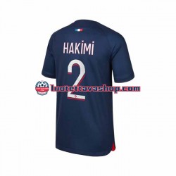 Miehet Paris Saint-Germain Hakimi 2 2023-2024 Lyhythihainen Fanipaita ,Koti
