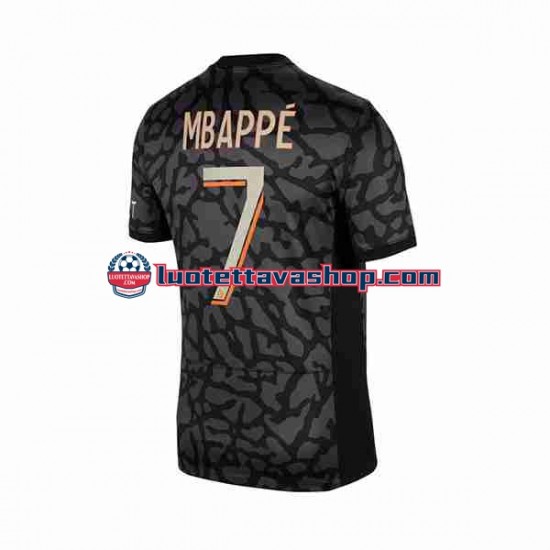 Miehet Paris Saint-Germain Kylian Mbappe 7 2023-2024 Lyhythihainen Fanipaita ,Kolmas