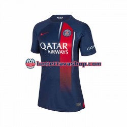 Naiset Paris Saint-Germain 2023-2024 Lyhythihainen Fanipaita ,Koti