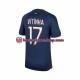 Miehet Paris Saint-Germain Vitinha 17 2023-2024 Lyhythihainen Fanipaita ,Koti