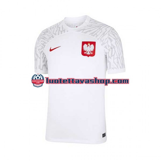 Miehet Puola World Cup 2022 Lyhythihainen Fanipaita ,Koti