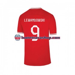 Miehet Puola Lewandowski 9 World Cup 2022 Lyhythihainen Fanipaita ,Vieras
