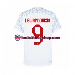 Miehet Puola Lewandowski 9 World Cup 2022 Lyhythihainen Fanipaita ,Koti