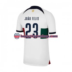 Miehet Portugali Joao Felix 23 World Cup 2022 Lyhythihainen Fanipaita ,Vieras