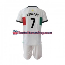 Lapset Portugali Ronaldo 7 World Cup 2022 Lyhythihainen Fanipaita ,Vieras