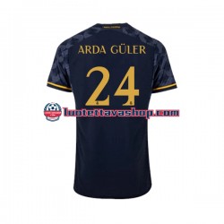 Miehet Real Madrid Arda Guler 24 2023-2024 Lyhythihainen Fanipaita ,Vieras