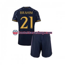 Lapset Real Madrid Brahim Diaz 21 2023-2024 Lyhythihainen Fanipaita ,Vieras