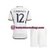 Lapset Real Madrid Camavinga 12 2023-2024 Lyhythihainen Fanipaita ,Koti