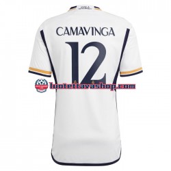 Miehet Real Madrid Camavinga 12 2023-2024 Lyhythihainen Fanipaita ,Koti