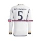 Miehet Real Madrid Jude Bellingham 5 2023-2024 Pitkähihainen Fanipaita ,Koti