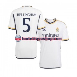 Miehet Real Madrid Jude Bellingham 5 2023-2024 Lyhythihainen Fanipaita ,Koti