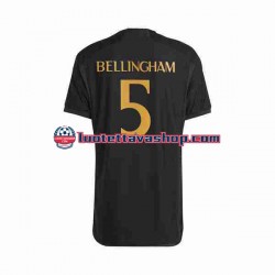 Miehet Real Madrid Jude Bellingham 5 2023-2024 Lyhythihainen Fanipaita ,Kolmas