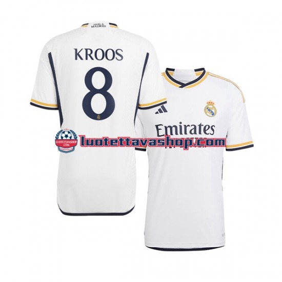 Miehet Real Madrid Kroos 8 2023-2024 Lyhythihainen Fanipaita ,Koti