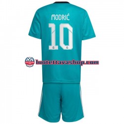 Lapset Real Madrid Luka Modric 10 2021-2022 Lyhythihainen Fanipaita ,Kolmas