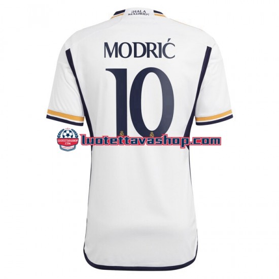 Miehet Real Madrid Modric 10 2023-2024 Lyhythihainen Fanipaita ,Koti