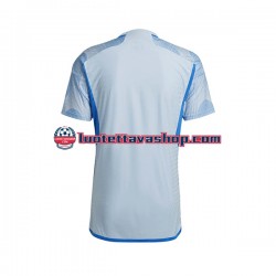 Miehet Espanja World Cup 2022 Lyhythihainen Fanipaita ,Vieras