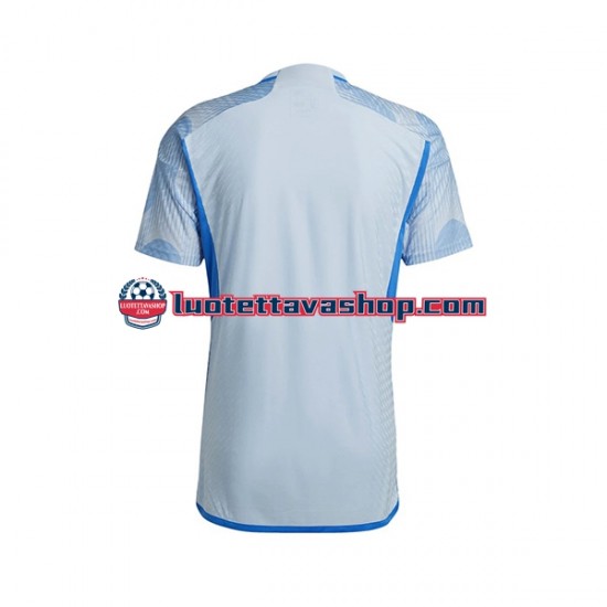 Miehet Espanja World Cup 2022 Lyhythihainen Fanipaita ,Vieras