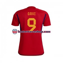 Miehet Espanja Gavi 9 World Cup 2022 Lyhythihainen Fanipaita ,Koti