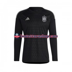 Miehet Espanja Maalivahdin 2022 Pitkähihainen Fanipaita ,Koti