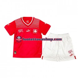 Lapset Sveitsi World Cup 2022 Lyhythihainen Fanipaita ,Koti