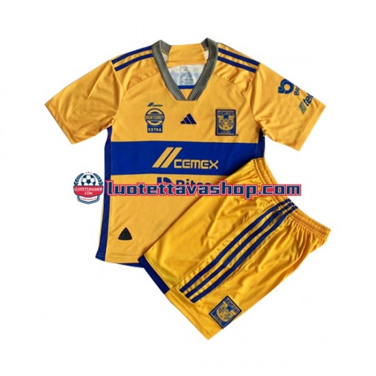 Lapset Tigres UANL 2023-2024 Lyhythihainen Fanipaita ,Koti