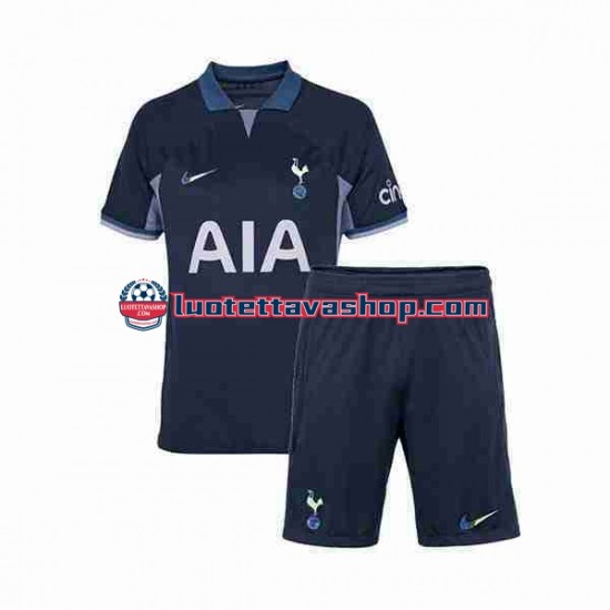 Lapset Tottenham Hotspur 2023-2024 Lyhythihainen Fanipaita ,Vieras
