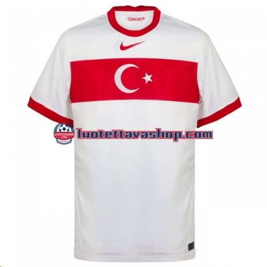 Miehet Turkki Euro 2020 Lyhythihainen Fanipaita ,Koti
