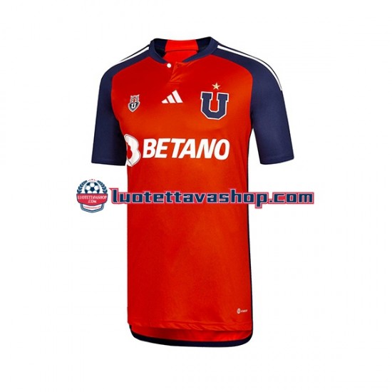 Miehet Universidad de Chile 2023 Lyhythihainen Fanipaita ,Vieras