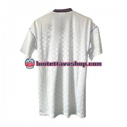 Miehet West Ham United Retro 1989-1990 Lyhythihainen Fanipaita ,Vieras
