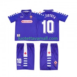 Lapset ACF Fiorentina RUICOSTA 10 Retro 1998 1999 Lyhythihainen Fanipaita ,Koti